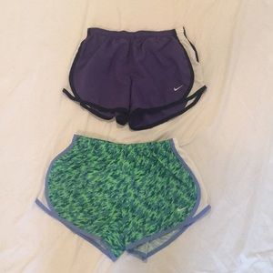 2 for 1 Nike dri fit running shorts